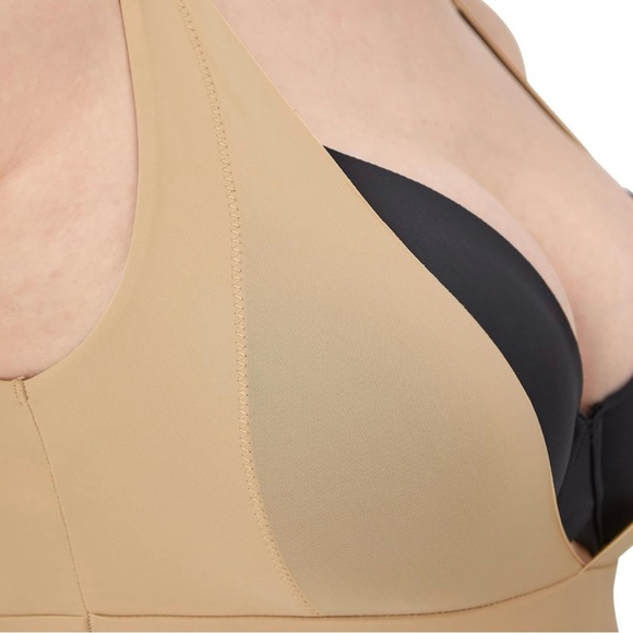 NEW Maidenform Tummy Control Shapewear Bodysuit Slimming High Waist Women's L - Picture 3 of 14